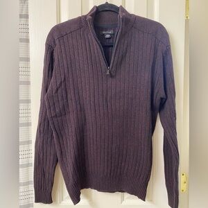 Structure Men's 1/4 Zip Sweater size XL